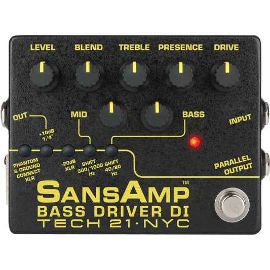 TECH 21 Sansamp Bass Driver D.I Version 2