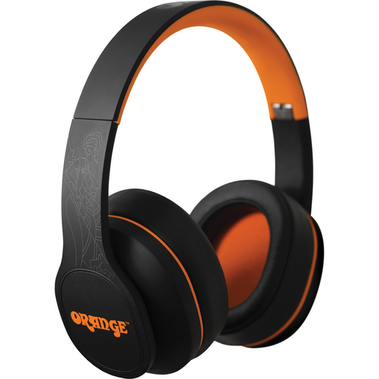 Orange Crest Edition MkII Wireless Over Ear Headphones