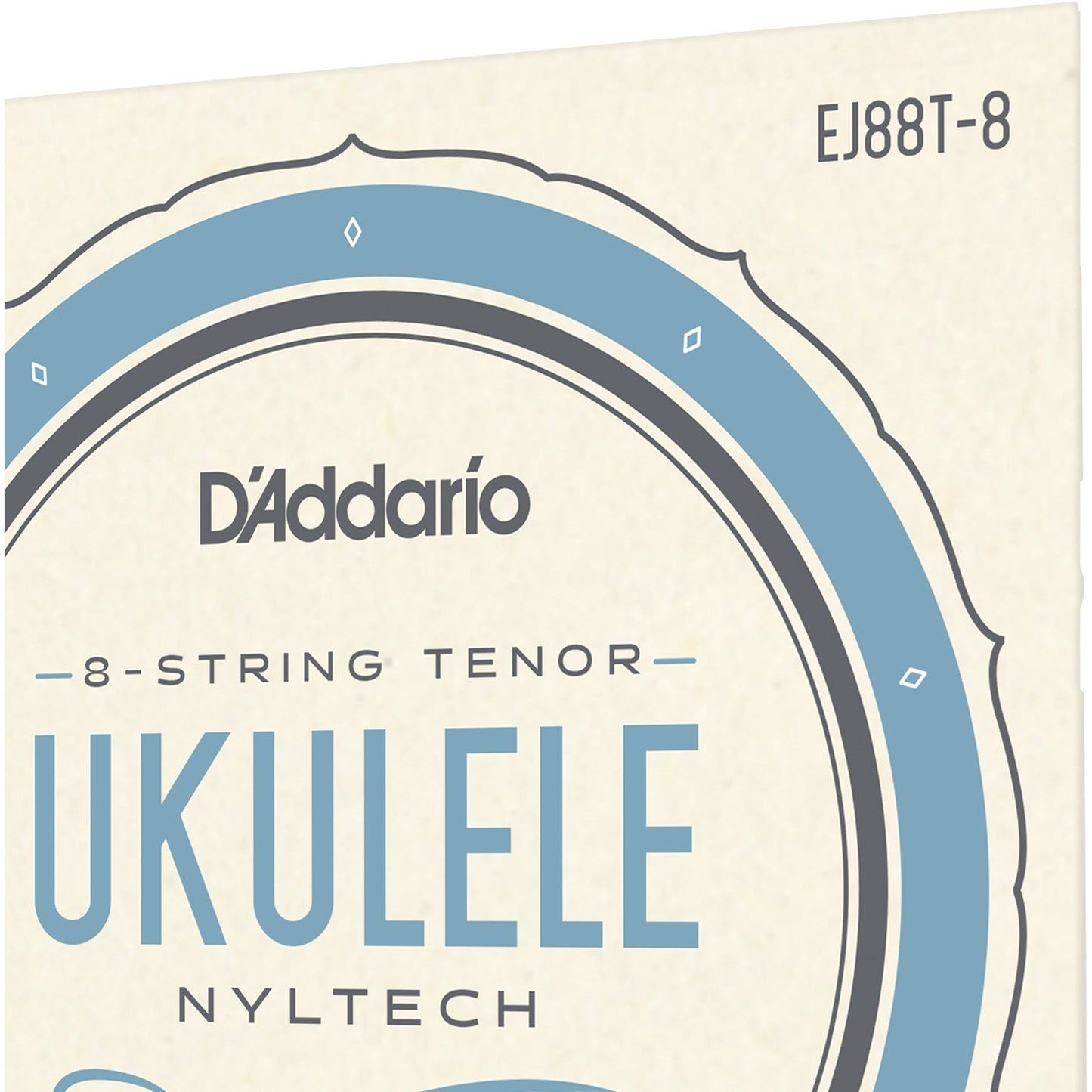 D'Addario EJ88T-8 Nyltech Ukulele Strings, 8-String Tenor