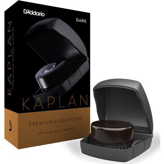 D'Addario Kaplan Premium Rosin with Case, Dark