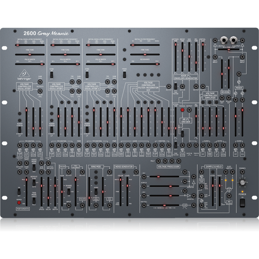 Behringer 2600 Gray Meanie Analog Synth 8RU