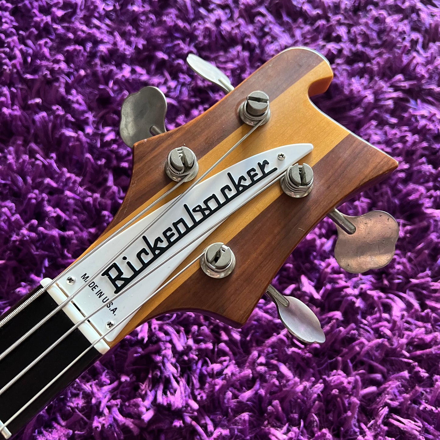 1980s Fernandes RB-80 Rickenbacker 4001 Bass Guitar (Mapleglo) (MIJ)