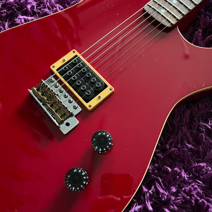 1980s Fresher Refined Series FRS SS-38 Stratocaster Crimson