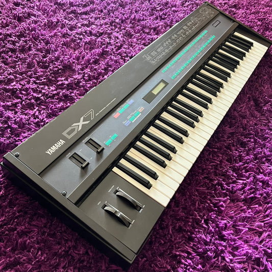 1980s Yamaha DX7 Keyboard Synthesizer (240V Conversion) (Made in Japan)