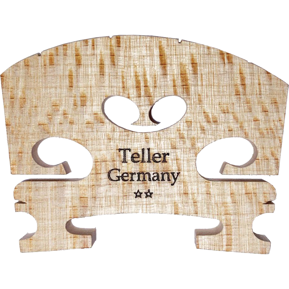 1/2 Size Violin Bridge Teller German Maple Stamped