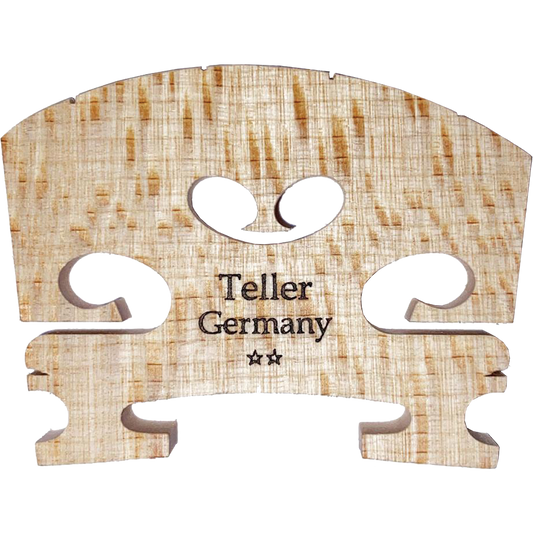 1/2 Size Violin Bridge Teller German Maple Stamped