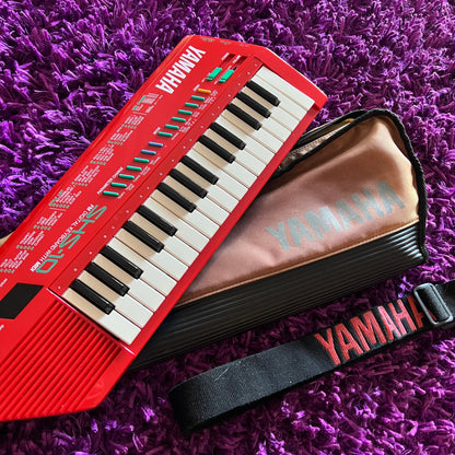 Yamaha SHS-10 Keytar Red w/ Strap & Case (Made in Japan)