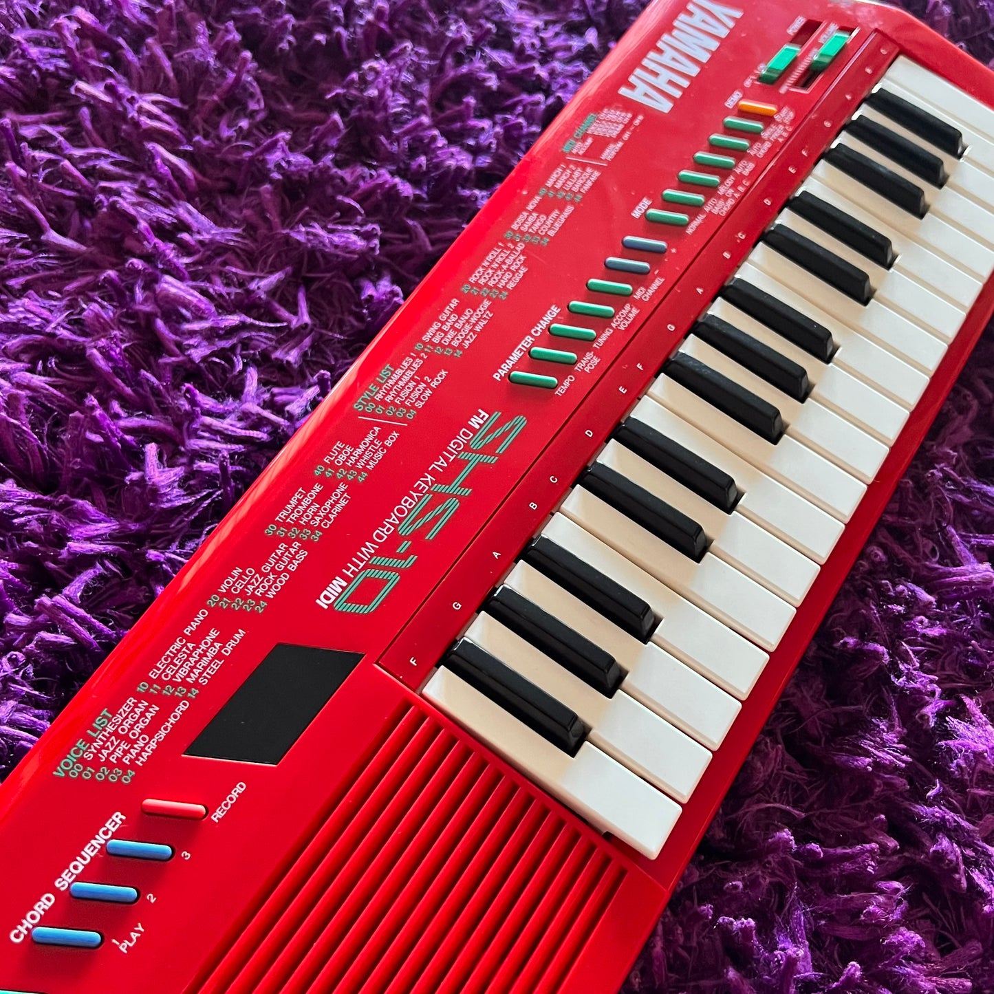 Yamaha SHS-10 Keytar Red (Made in Japan)