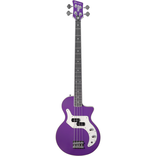 Orange Glenn Hughes O Bass In Purple With Gig Bag