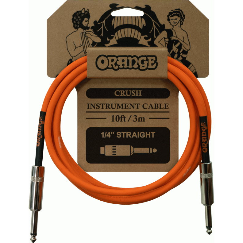 Orange CA034 Crush 10 Ft Guitar Cable