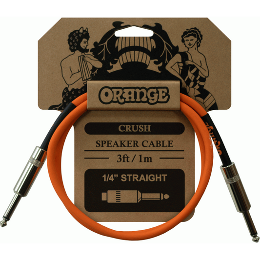 Orange CA040 Crush 3 Ft Speaker Cable Jack