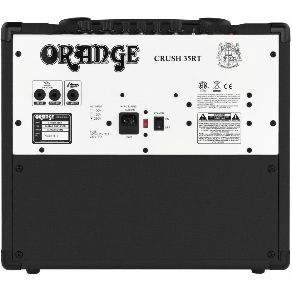 Orange Crush 35RT BK Black Combo Amplifier