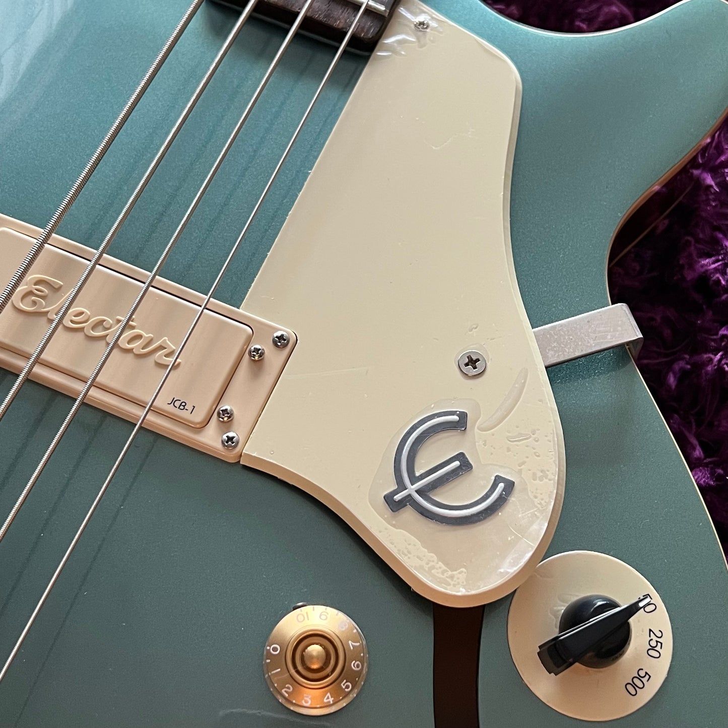 Epiphone Jack Casady Bass Faded Pelham Blue (Used, Mint)
