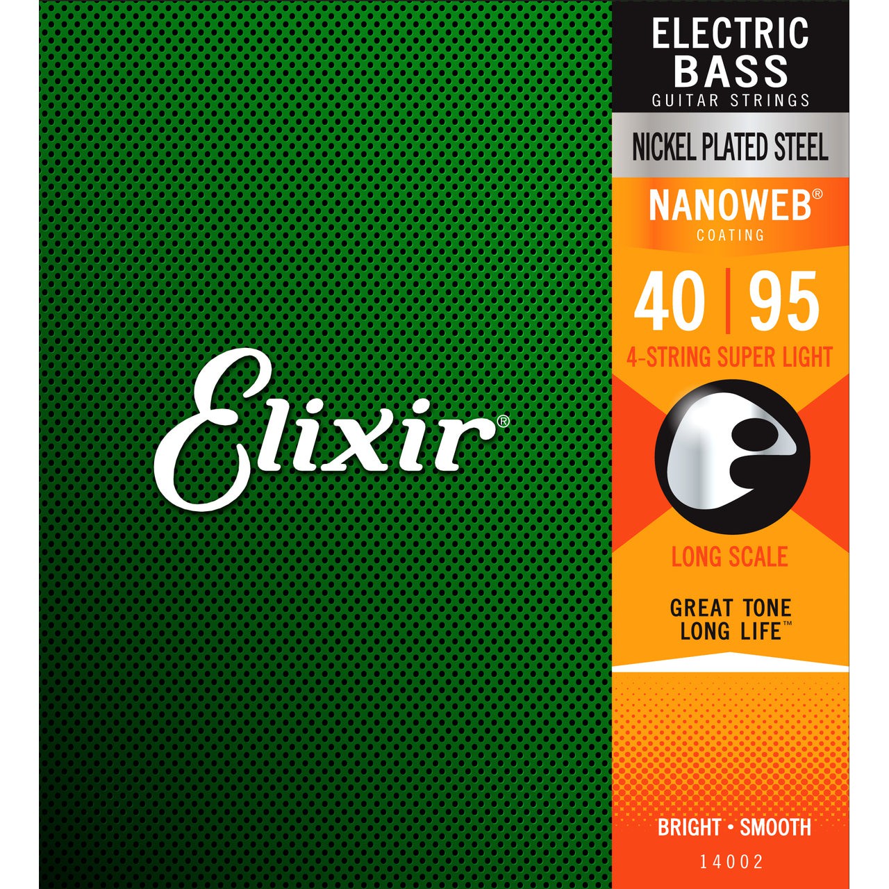 Elixir Nanoweb Nickel Bass Strings 40-95