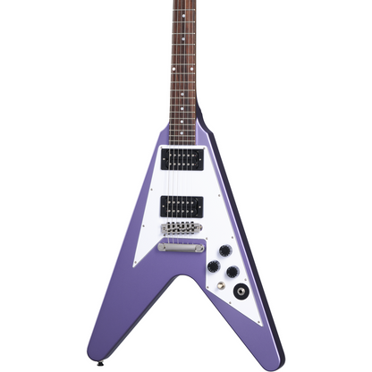 Epiphone Kirk Hammett 1979 Flying V Purple Metallic Including Hard case