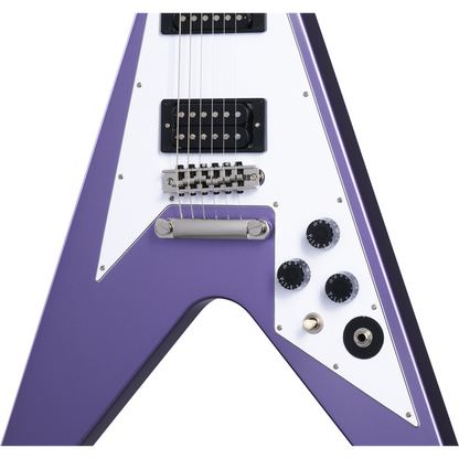 Epiphone Kirk Hammett 1979 Flying V Purple Metallic Including Hard case