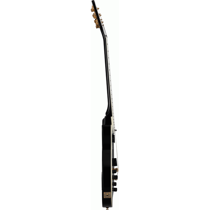 Epiphone Matt Heafy Origin Les Paul Cstm In Case 7 String Ebony Left-Handed