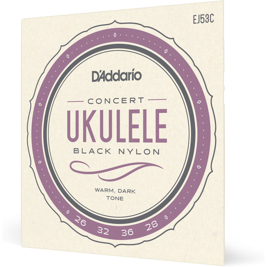 D'Addario EJ53C Pro-Arté Rectified Ukulele Strings, Hawaiian-Concert