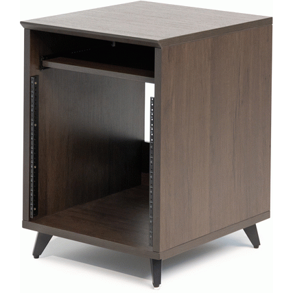 Gator Elite Series Furniture Desk 10U Rack - BRN