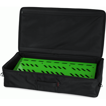 Gator GPB-XBAK-GR Green XBAK Aluminium Pedal Board W/ Bag