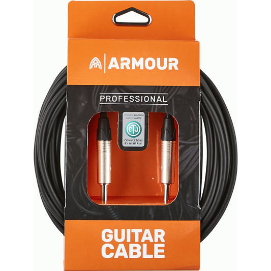 Armour NGP30 Guitar Cable - Neutrik Connector Jacks - 30 Foot