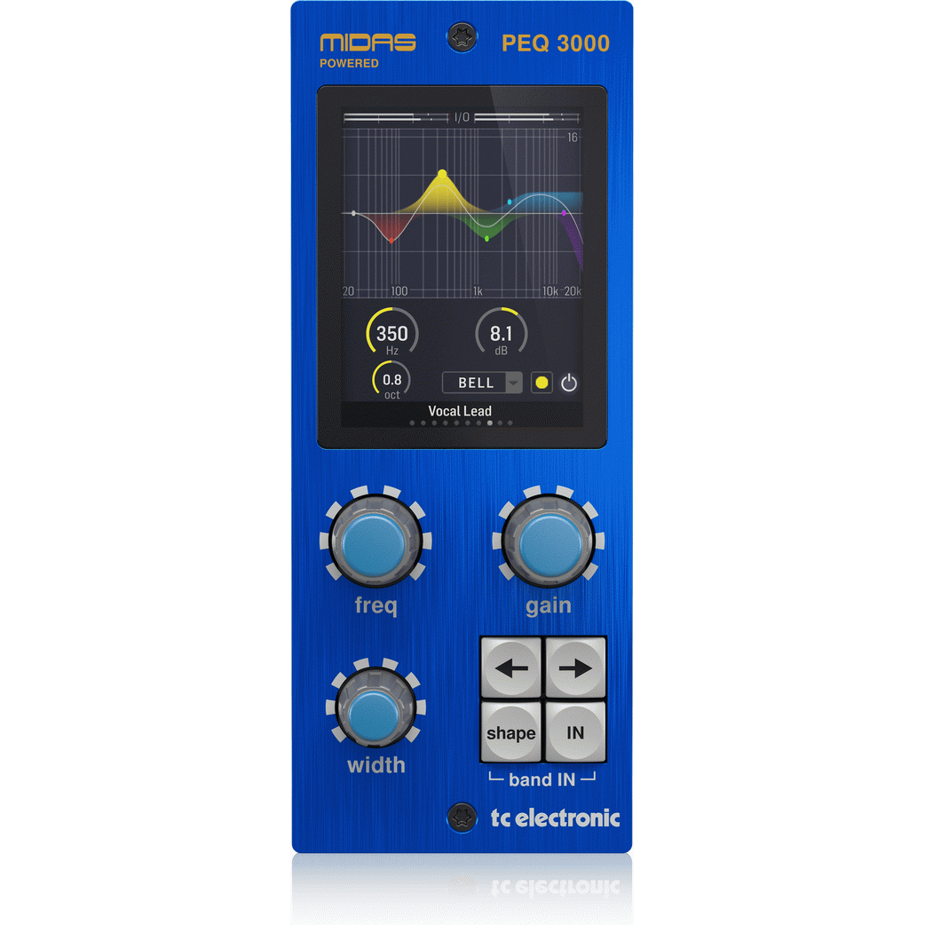TC Electronic PEQ3000-DT Parametric EQ Interface