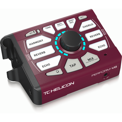 TC Helicon Perform-VG Burgundy Vocal Processor
