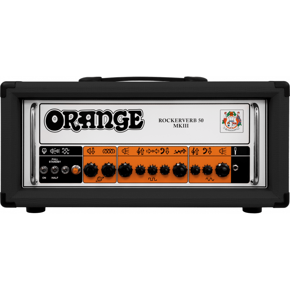 Orange Rockerverb 50H MKIII Black Guitar Valve Head