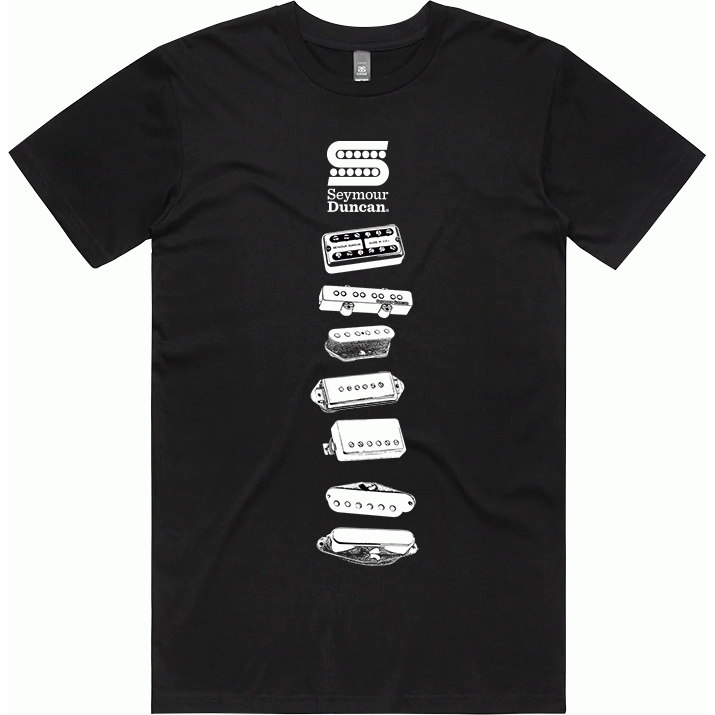 Seymour Duncan Stacked Pickups T-Shirt Small