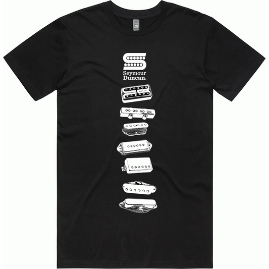 Seymour Duncan Stacked Pickups T-Shirt Medium