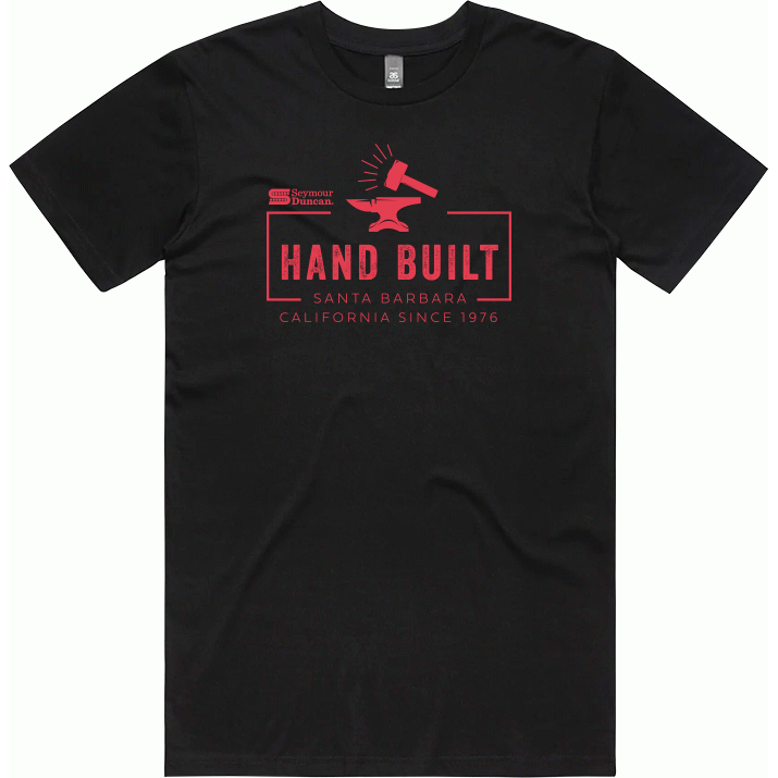 Seymour Duncan Hand Built Seal T-Shirt Small