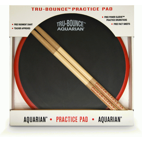 Aquarian TBP12 Tru Bounce Practice Pad