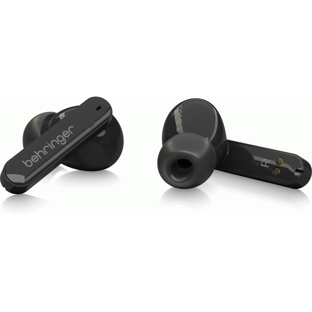 Behringer TBUDS High-Fidelity True Wireless Stereo Earbuds with Bluetooth and Active Noise Cancellation