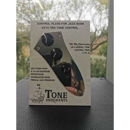 Tone Merchants TBX Jazz Bass Prewired Control Plate