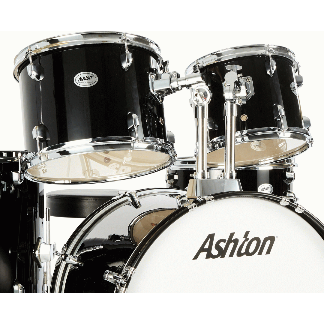 Ashton TDR322 BK 5 Piece Drumkit