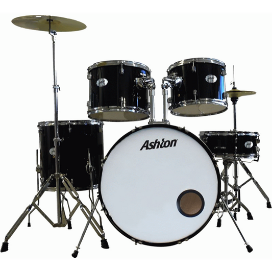 Ashton TDR522BK Rock Drumkit in Black