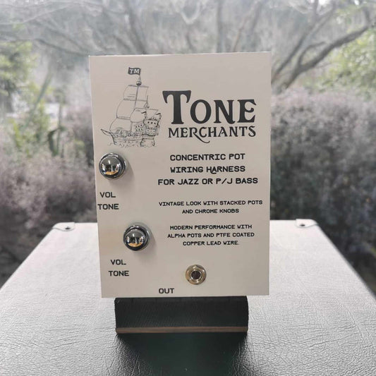 Tone Merchants Concentric Bass Wiring Harness For J & PJ Bass