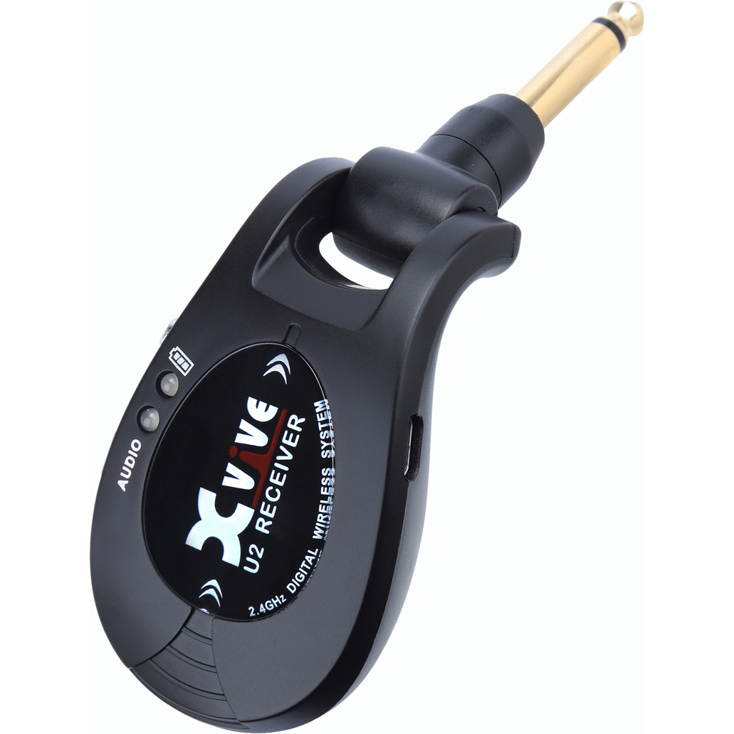 XVIVE U2 Black Guitar Wireless Adaptor 2.4GHZ