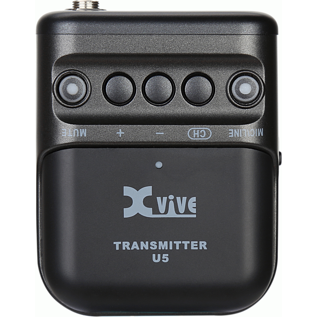 XVIVE U5 Camera-Mounted Wireless Audio for Video System - Transmitter Only
