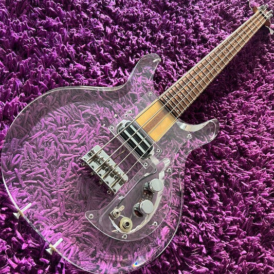 1990 Greco APB-1000 Lucite Bass Dan Armstrong Style (MIJ)