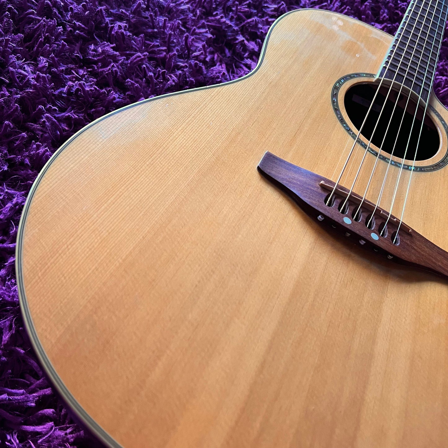 Ovation Celebrity Standard Plus Mid Depth Acoustic Electric Guitar Natural