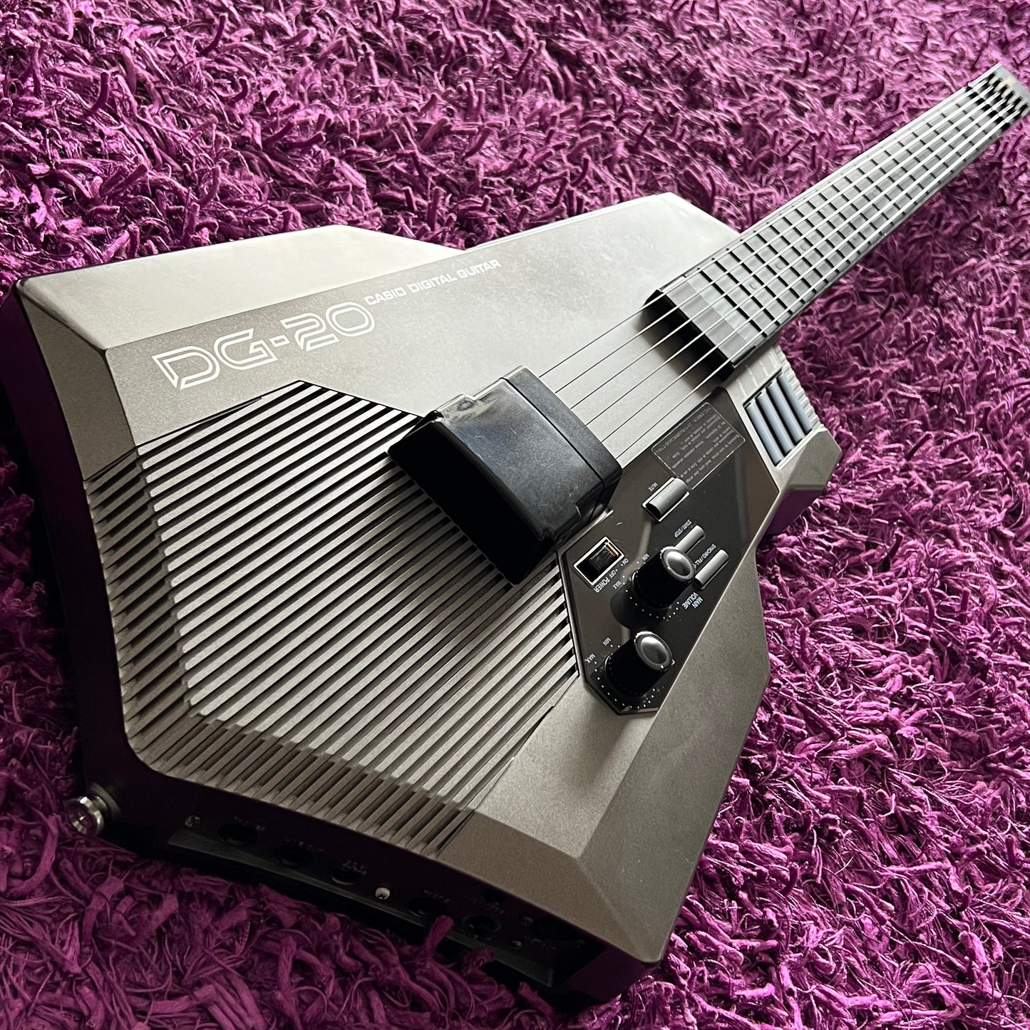 Casio DG-20 Digital Synthesizer Guitar 1980s