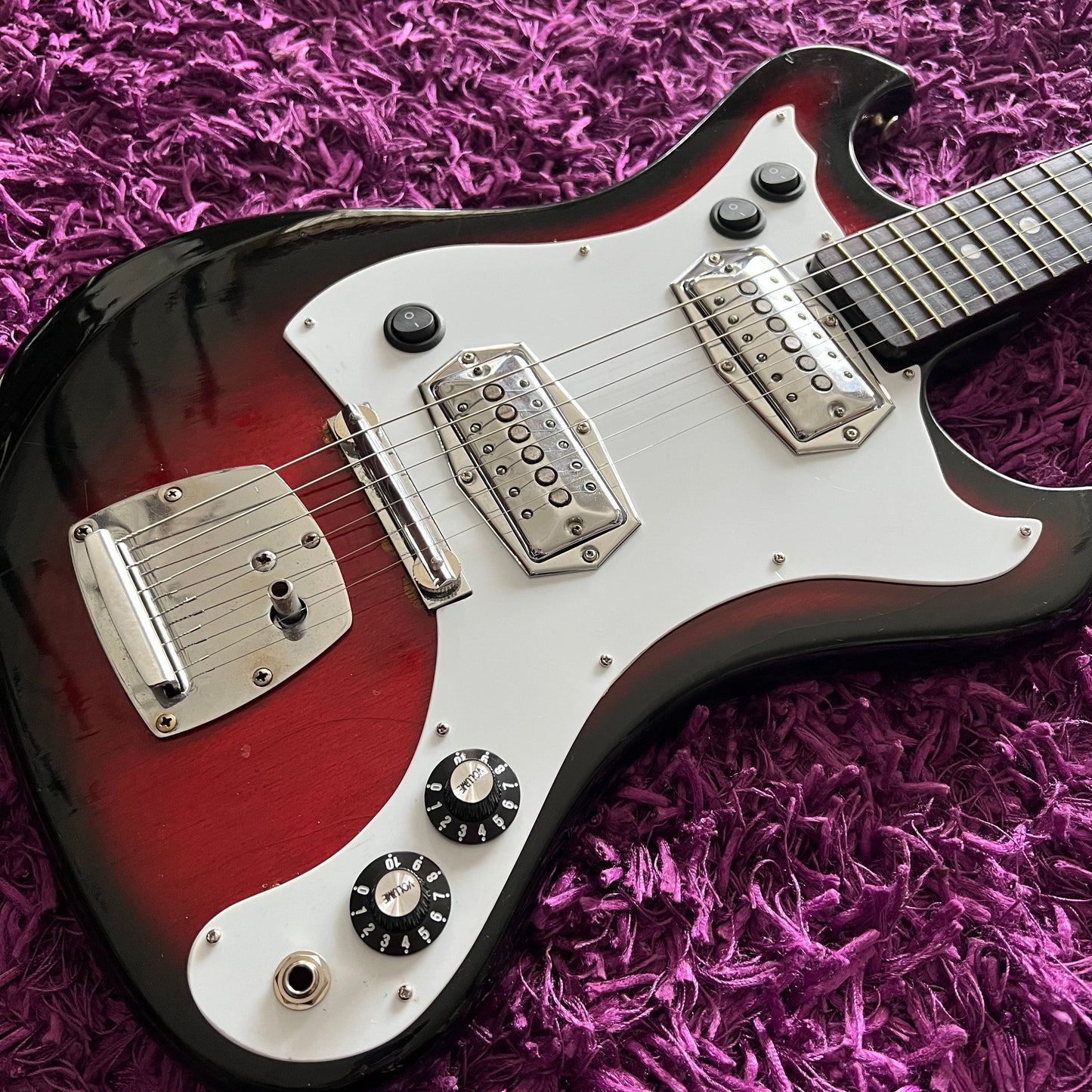Teisco/Guyatone 60s Bizarre Offset Electric Guitar (MIJ)