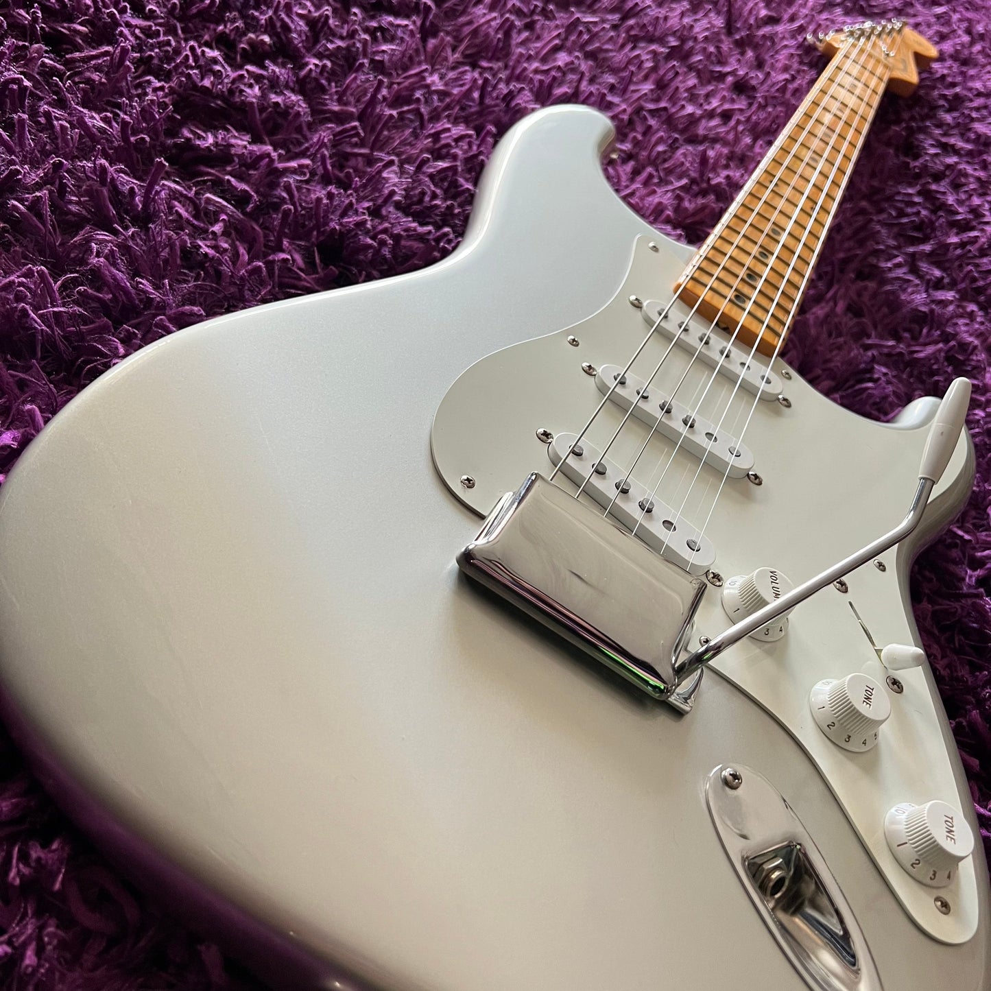 2019 Fender American Original '50s Stratocaster (Inca Silver, Maple Neck)