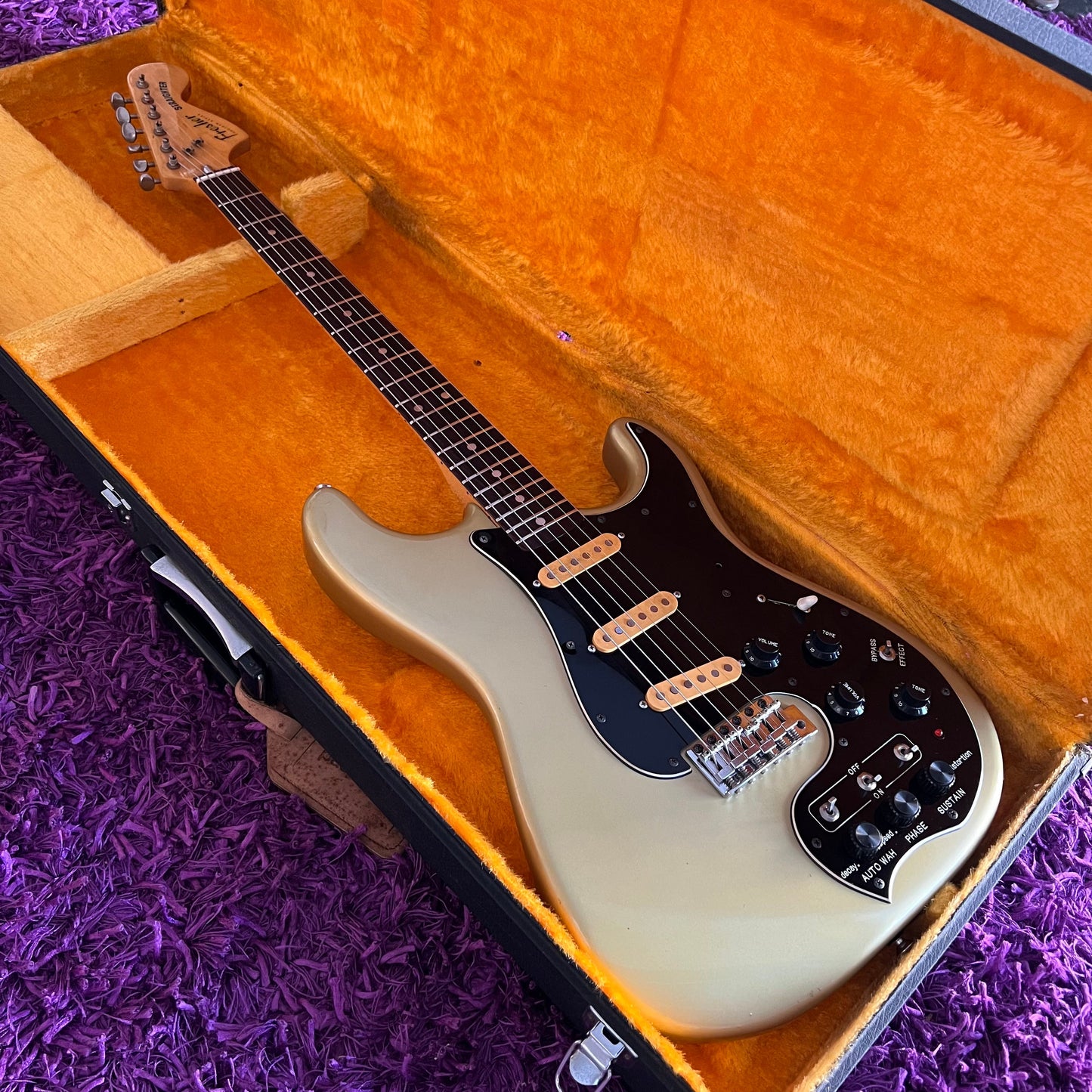 Fresher FS-682 Stratocaster 1970s w/ Built-In Effects (MIJ, OHSC)