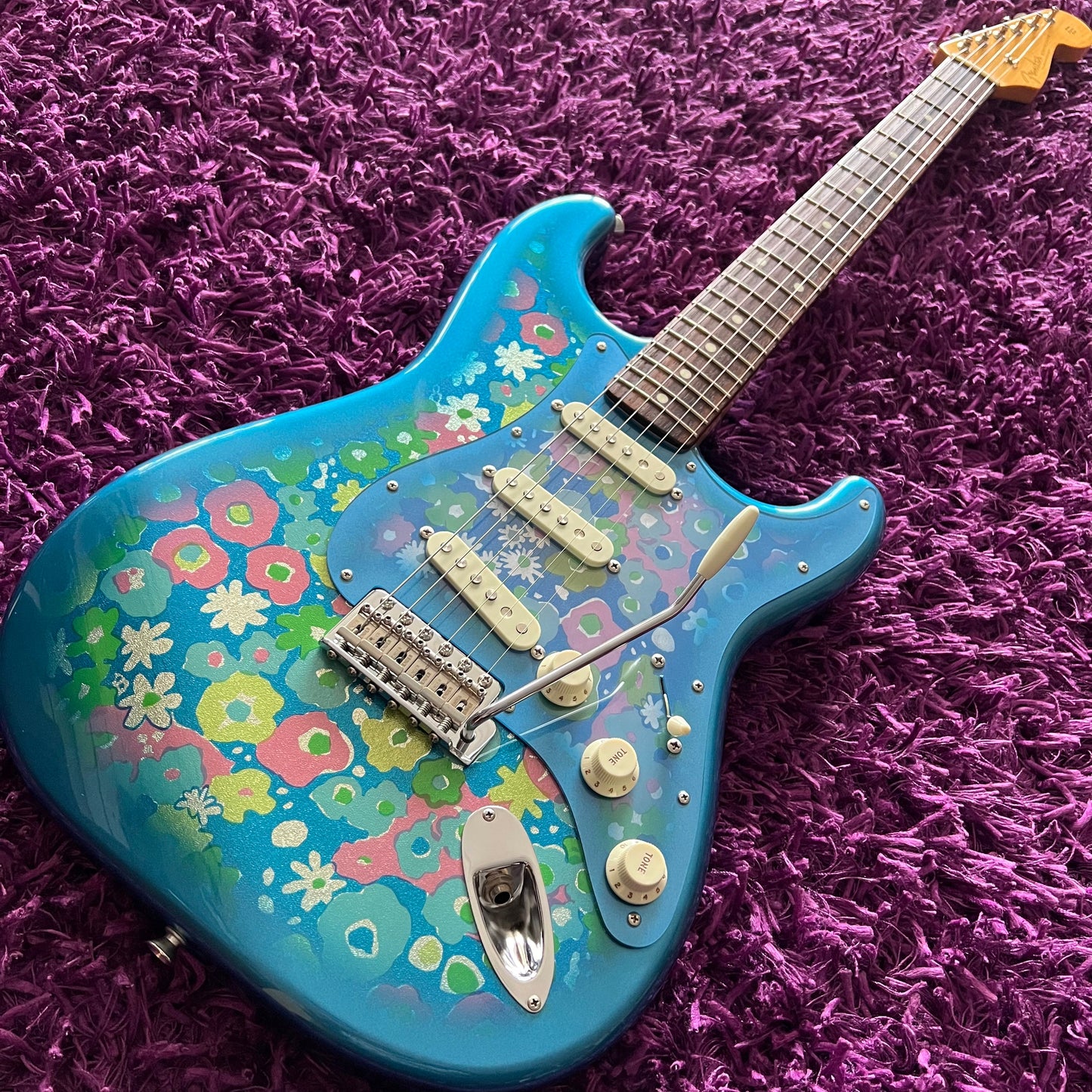 2017 Fender Japan Traditional '60s Stratocaster Blue Flower (Rare, NOS)