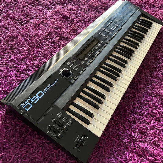 1980s Roland D-50 61 Key Digital Linear Polyphonic Synthesizer