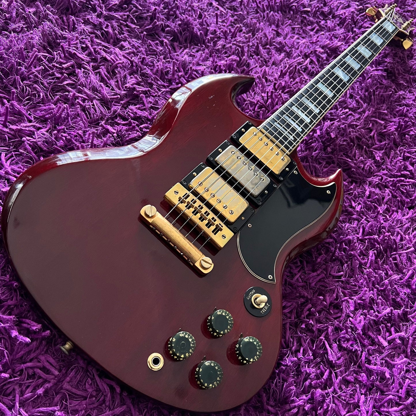 1974 Gibson SG Custom Cherry w/ Gold Hardware (OHSC + Candy)