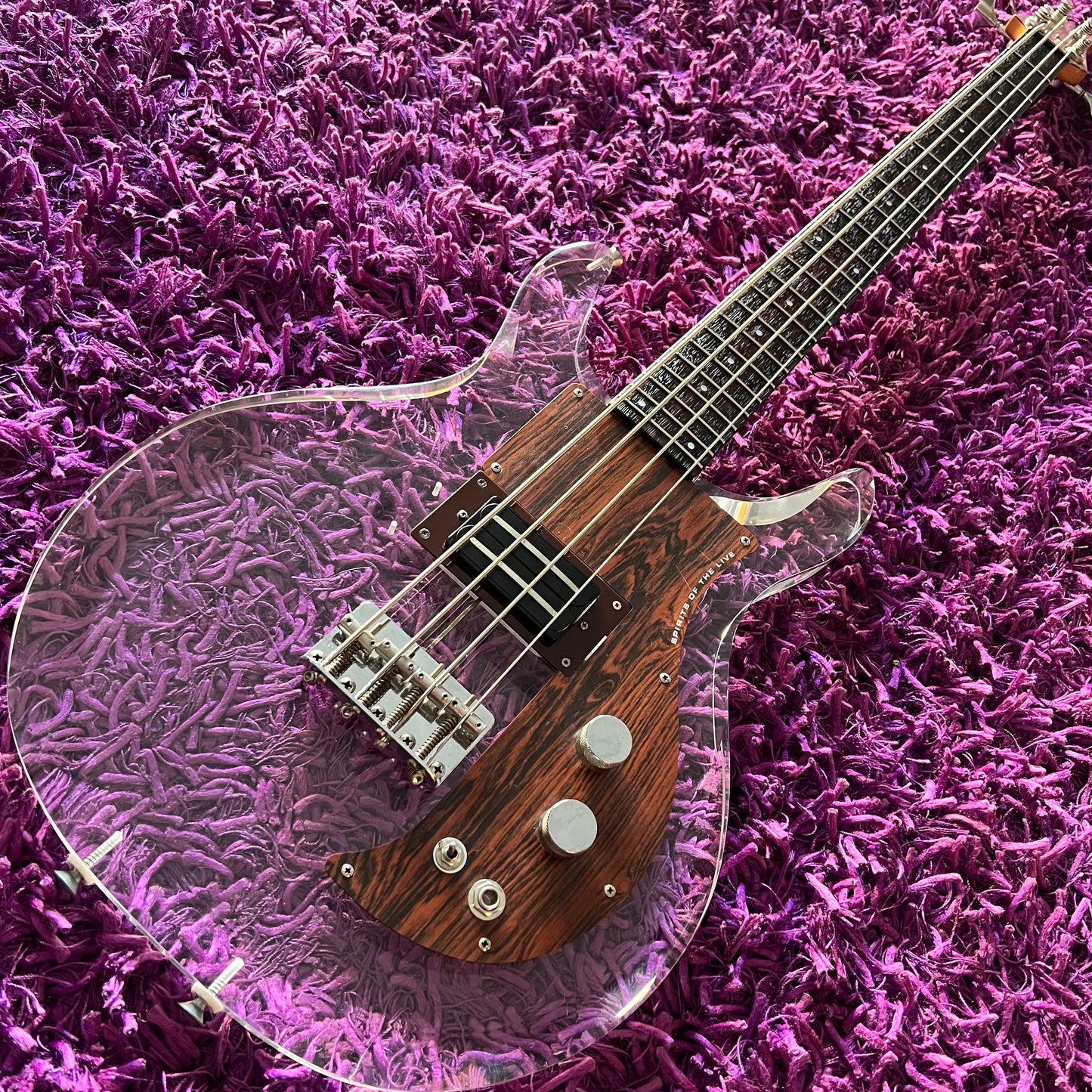 1990 Greco APB-1000 Lucite Bass Dan Armstrong Style (MIJ)