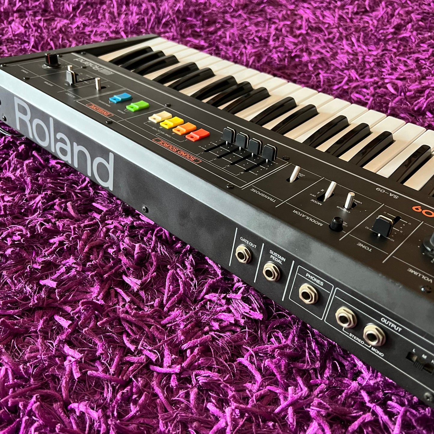 Roland SA-09 Saturn Analog Organ Synthesizer (w/ Branded Stand)